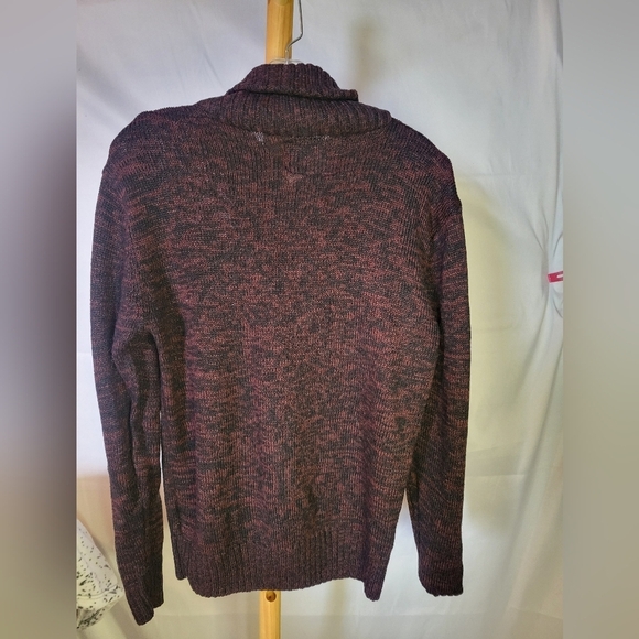 For Him London Men's Sweater Brown and Black long sleeve - Picture 7 of 10